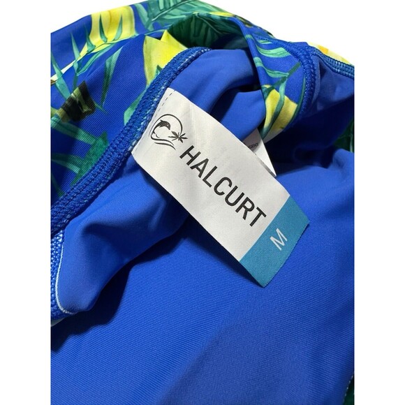 Halcurt Women’s Boy Leg One Piece Rash Guard Swimsuit Size M UPF 50 - Picture 5 of 12